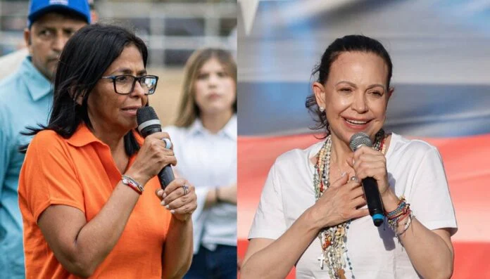 Gobierno venezolano desmiente supuesto encuentro entre Delcy Rodríguez y María Corina Machado