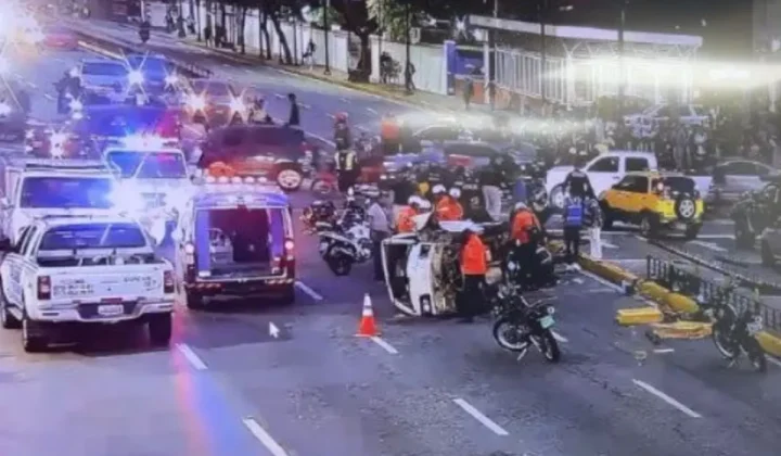 Accidente en Altamira deja tres heridos, dos de gravedad