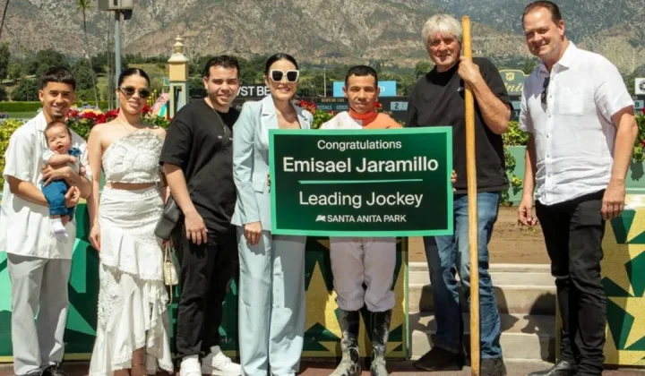 El reconocido jockey venezolano Emisael Jaramillo dará inicio a la temporada número 87 en el prestigioso hipódromo de Del Mar, California, e