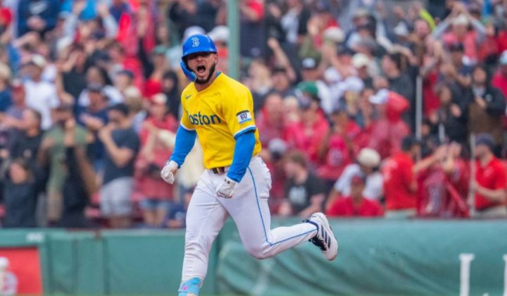 Wilyer Abreu hace historia en Boston con doblete de jonrones y extiende racha de victorias de los Medias Rojas