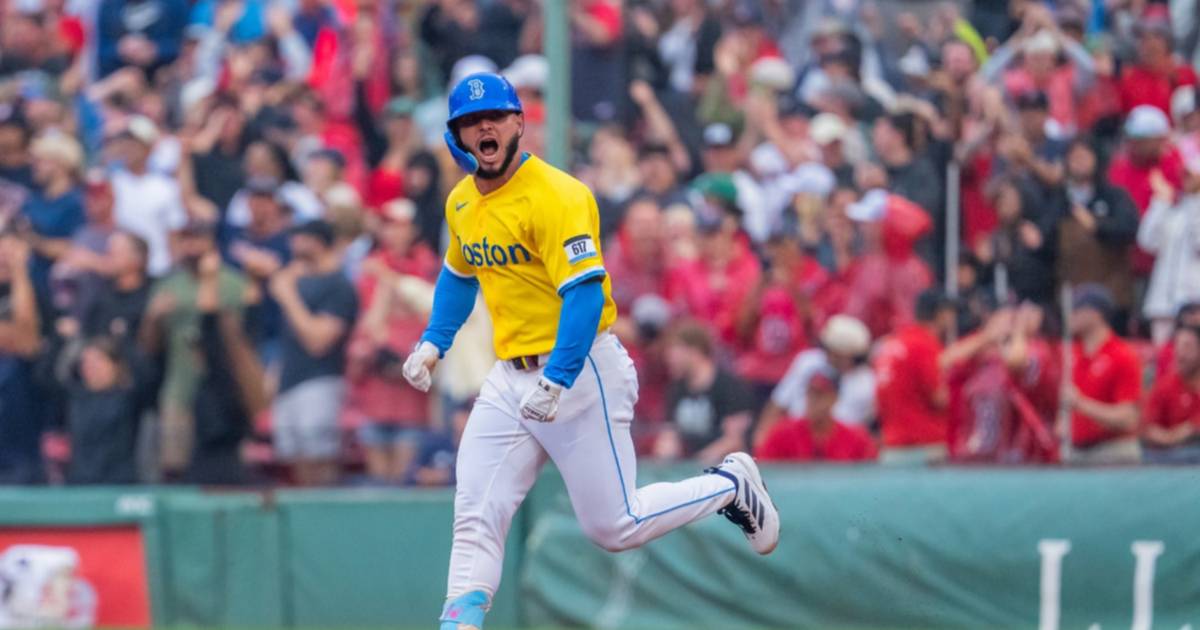 Wilyer Abreu hace historia en Boston con doblete de jonrones y extiende racha de victorias de los Medias Rojas