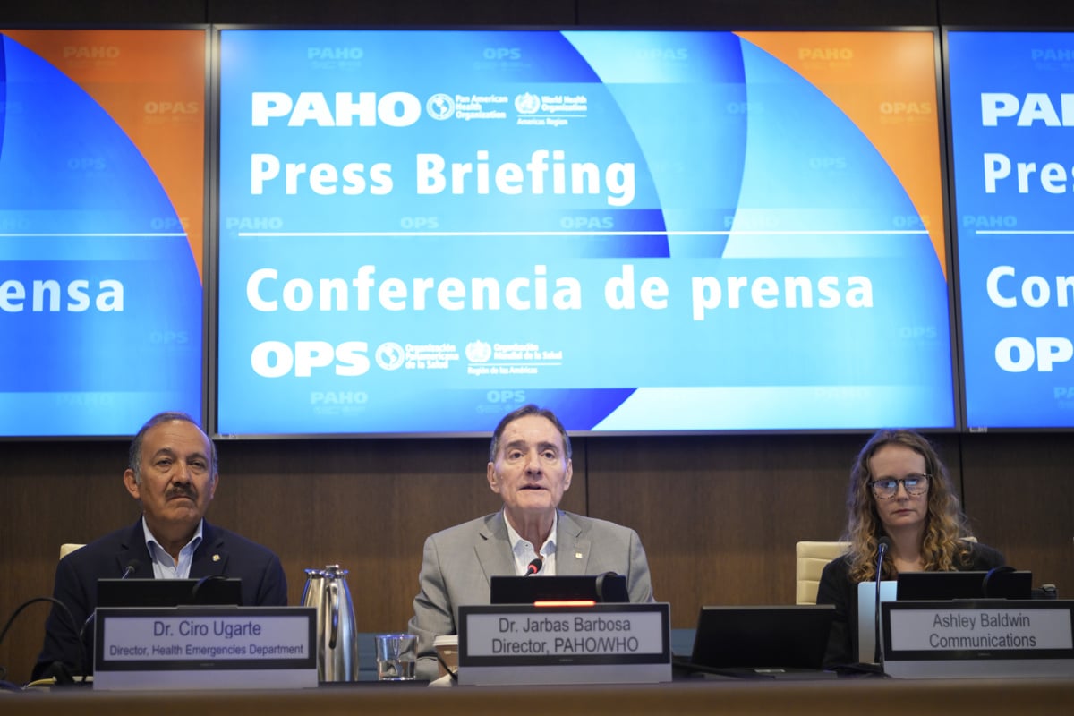 Representación de la Organización Panamericana de la Salud (OPS) en Venezuela, enfocándose en la respuesta a emergencias sanitarias.