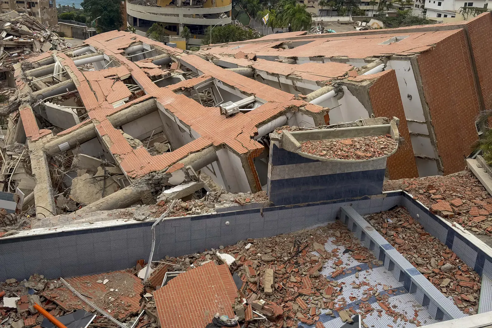 Fachada de la sede del Banco Central de Venezuela en Caracas.