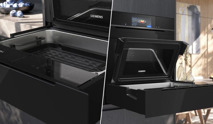 Siemens lanza un cajón de vapor encastrable: ¿una solución para cocinas venezolanas con poco espacio?