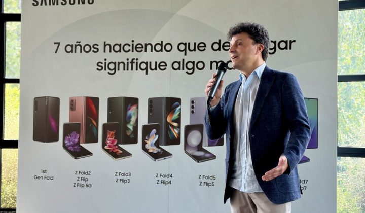 Samsung domina el mercado de plegables en España con el 93% de las ventas, según un directivo
