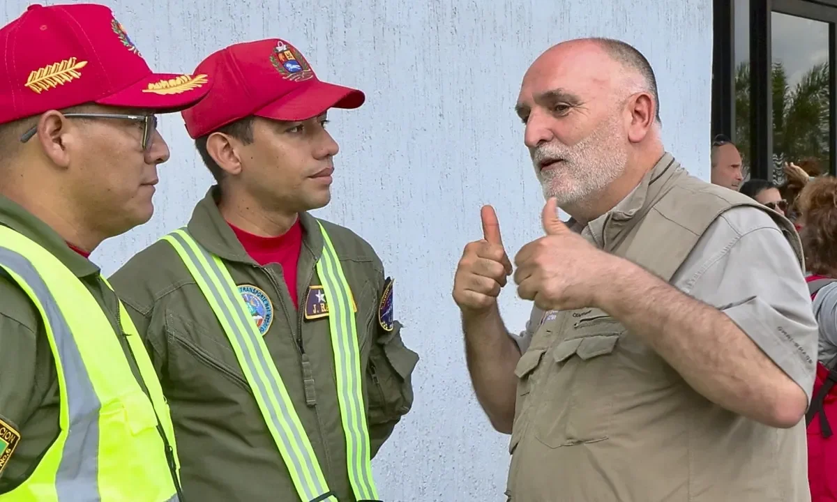El aclamado chef español José Andrés ha llegado a Venezuela con el objetivo de fortalecer la respuesta humanitaria de su organización, World