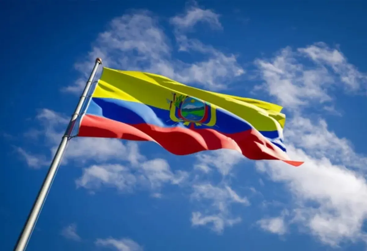 Fachada de la Sección de Intereses de Ecuador en la Embajada de Suiza en Caracas, donde operó la misión consular temporal.