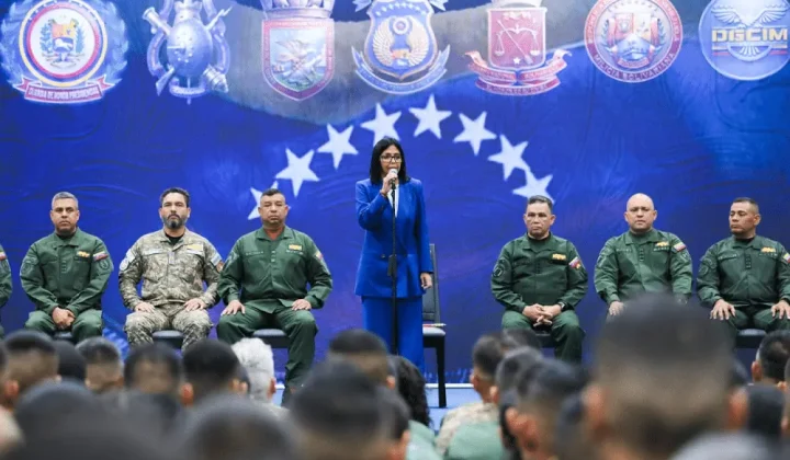 Delcy Rodríguez anuncia nuevos nombramientos en la cúpula de la FANB