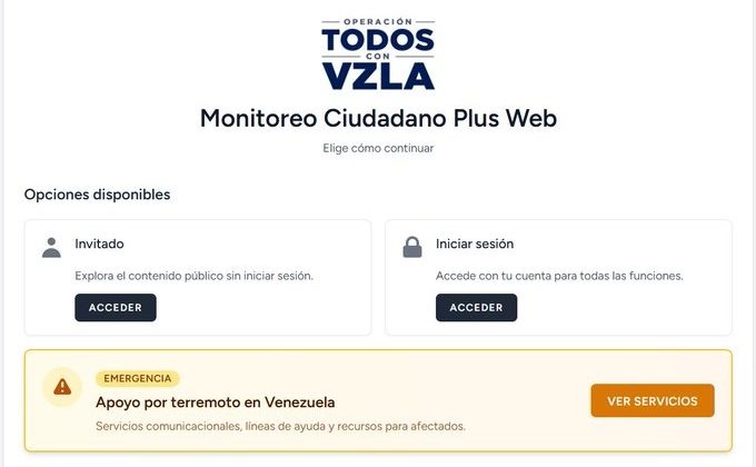 Vente Venezuela lanza plataforma biométrica para reunir a menores separados por terremotos