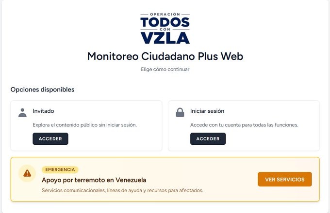 Vente Venezuela lanza plataforma biométrica para reunir a menores separados por terremotos