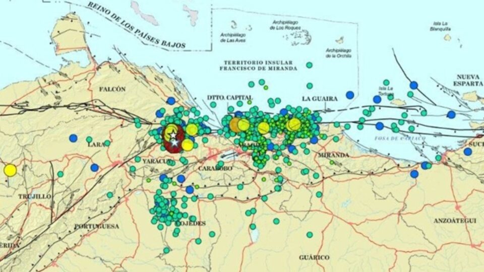 Funvisis contabiliza 1.368 eventos sismicos tras la actividad del 24 de junio
