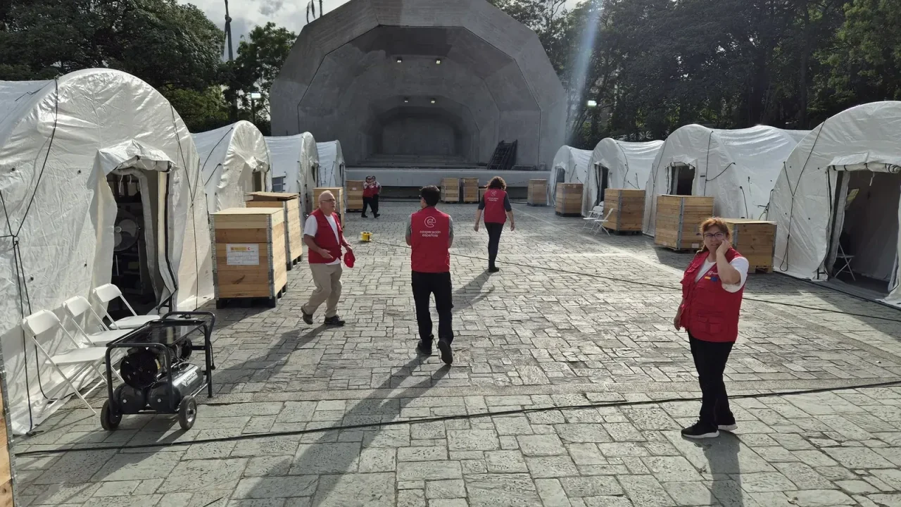 Hospital de campaña español atendió a más de 7.200 personas en Venezuela tras los terremotos de junio