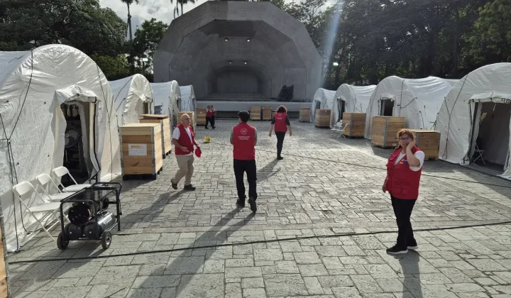 Hospital de campaña español atendió a más de 7.200 personas en Venezuela tras los terremotos de junio