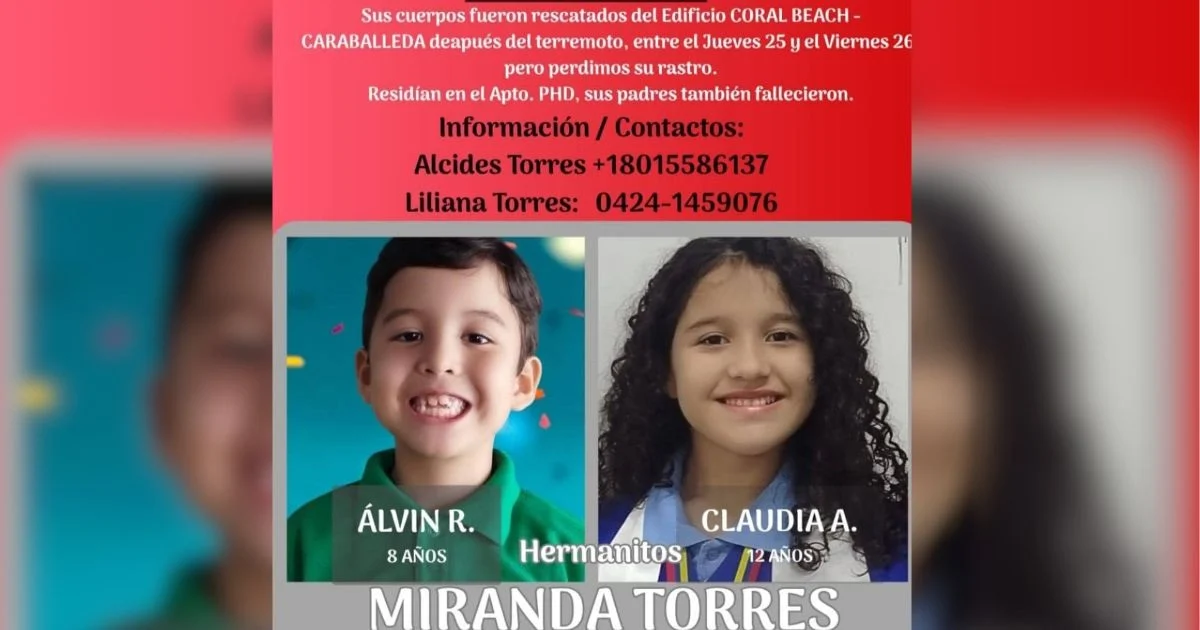 Familiares denuncian desaparición de cuerpos tras terremotos en La Guaira