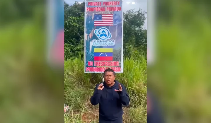 El alcalde del municipio El Callao, Coromoto Lugo, ha manifestado su preocupación por la reciente llegada de inversión de capital norteameri