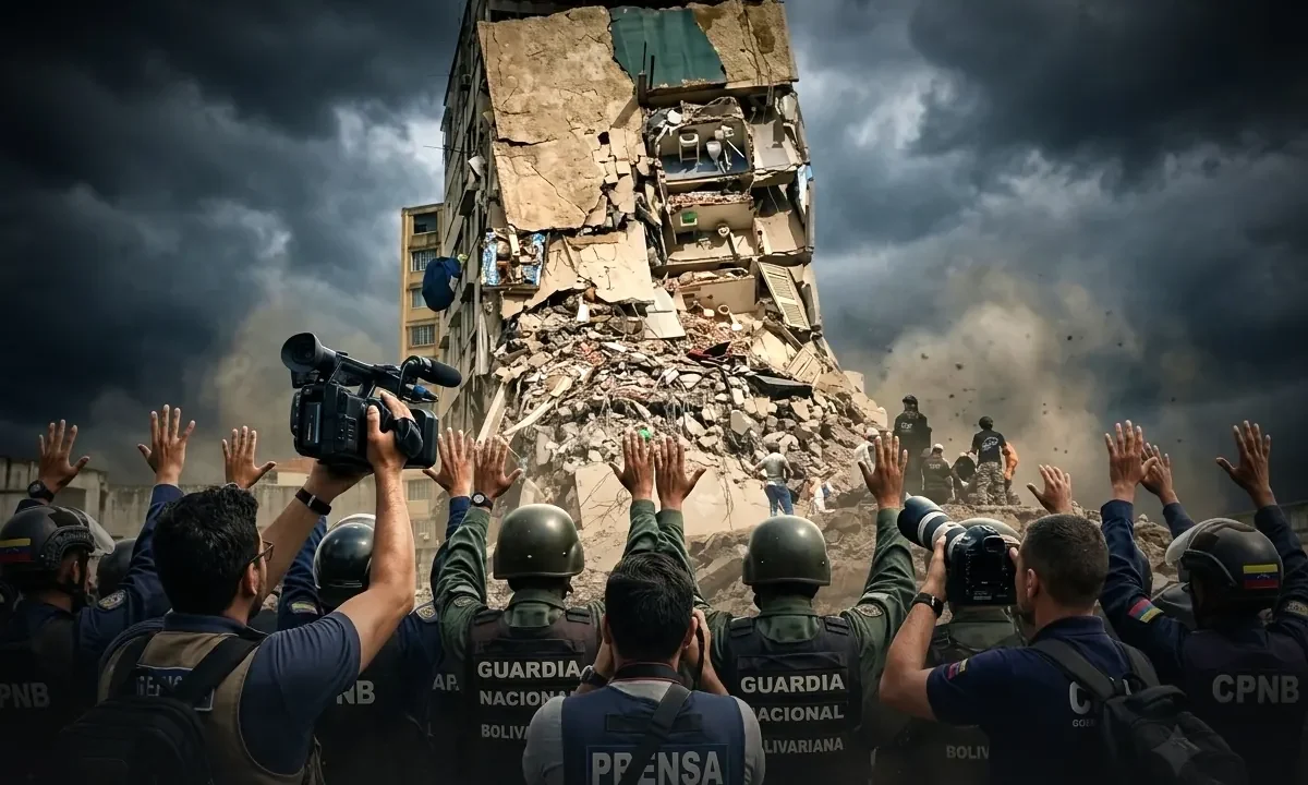 Los sismos también revelaron las grietas en la libertad de informar en Venezuela
