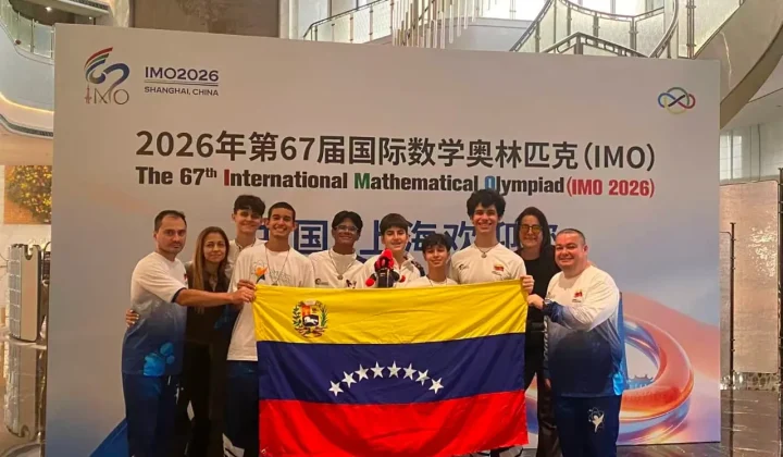 Estudiantes venezolanos compiten en la Olimpiada Internacional de Matemáticas en Shanghái