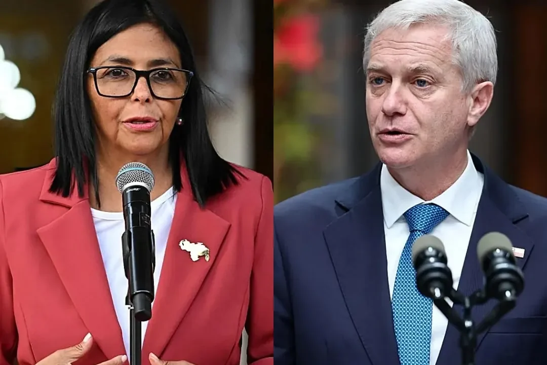 Delcy Rodríguez propone a José Antonio Kast una agenda de cooperación entre Venezuela y Chile tras reactivación de relaciones consulares