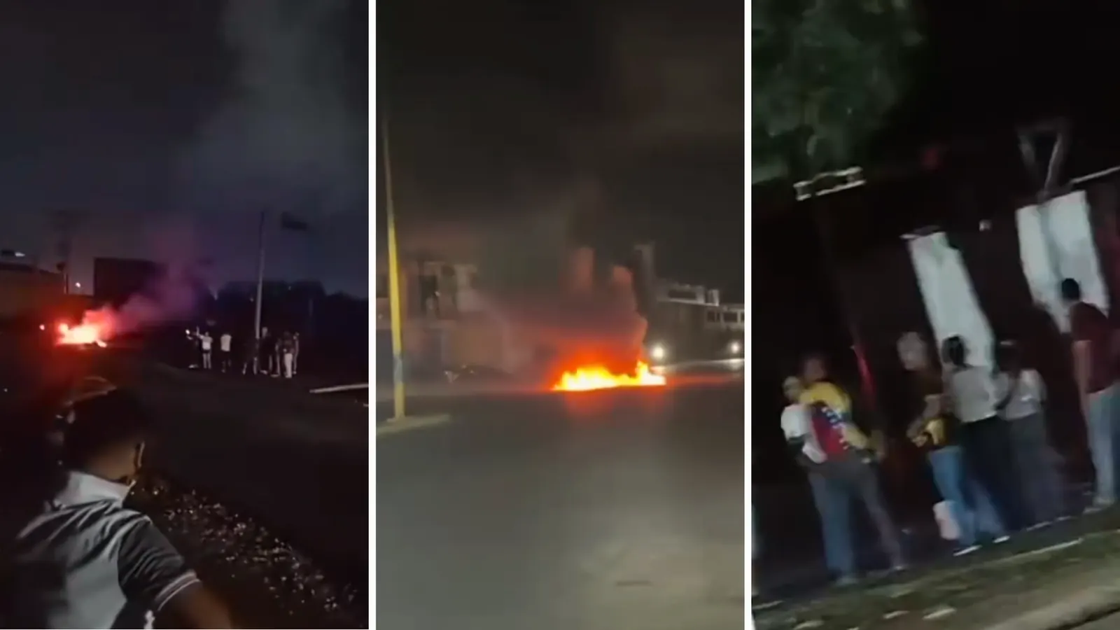 Vecinos de Valencia, San Diego y Naguanagua protestan por los apagones en Carabobo