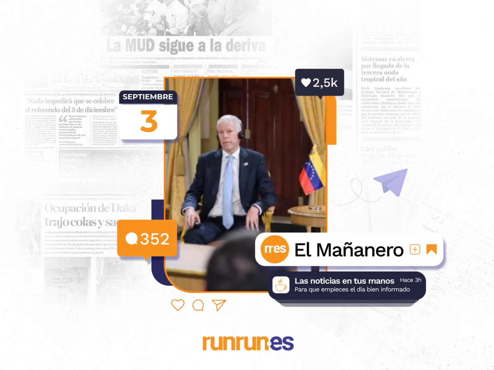 Delcy Rodríguez y Chris Wright durante anuncio de acuerdos energéticos en Caracas, Venezuela