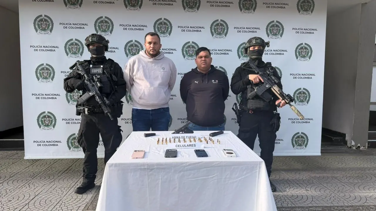 Colombia captura a dos cabecillas del Tren de Aragua buscados por EE UU; operación golpea finanzas y rutas de narcotráfico