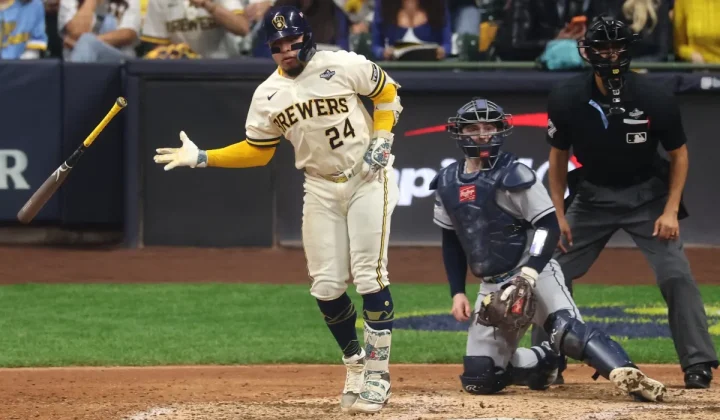 Jackson Chourio y William Contreras brillan en el triunfo de Milwaukee en el primer juego de la Serie Mundial 2026