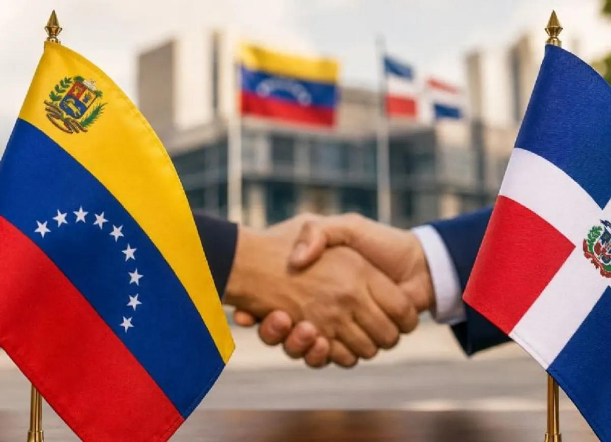 Fachada del Consulado General de República Dominicana en Caracas, reabierto en octubre de 2026 para la tramitación de notificaciones judiciales
